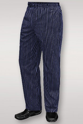 blue pinstripe pants