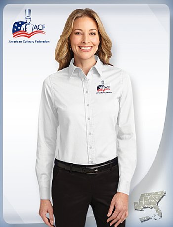 "EASY CARE" Women's Shirt-White