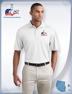 "SPORT" Men's Polo Shirt-White