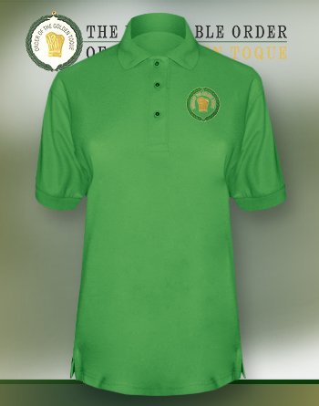 Golden Toque Women's Polo Shirt Style# NC-SAL500