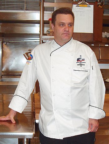 2020 NASHVILLE - NC-1004TCCBK Chef Coat in White