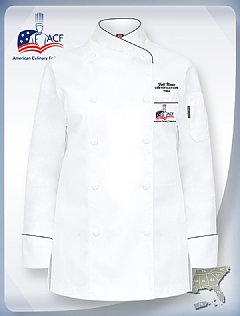 "FRENCHY" Executive Female Chef Coat 