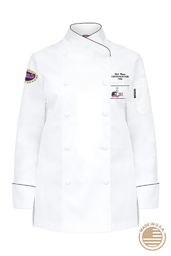 2023 ACF National Convention New Orleans - Women's Chef Coat