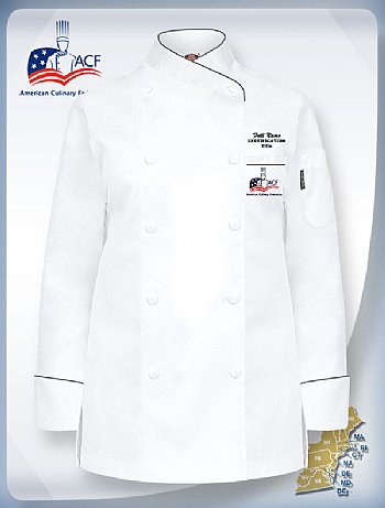 "FRENCHY" Executive Female Chef Coat 