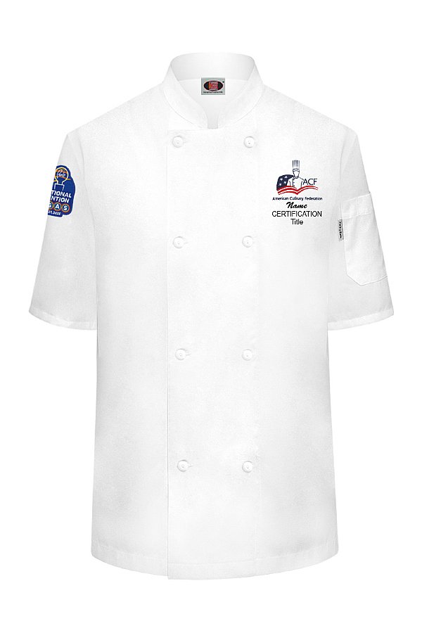 2025 ACF National Convention Las Vegas - Short Sleeve Chef Coat