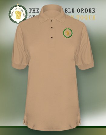 Golden Toque Women's Polo Shirt Style# NC-SAL500