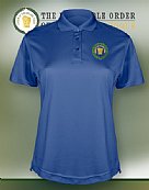 Golden Toque Female Moisture Wicking Sports Polo Shirt Style# NC-SAL497