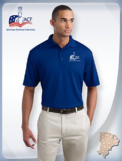 "SPORT" Men's Polo Shirt-Royal blue