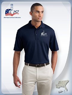 "SPORT" Men's Polo Shirt-Navy blue