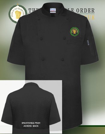 Golden Toque Chef Coat Style# NC-MARCEL