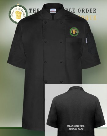 Golden Toque Chef Coat Style# NC-AUSTIN