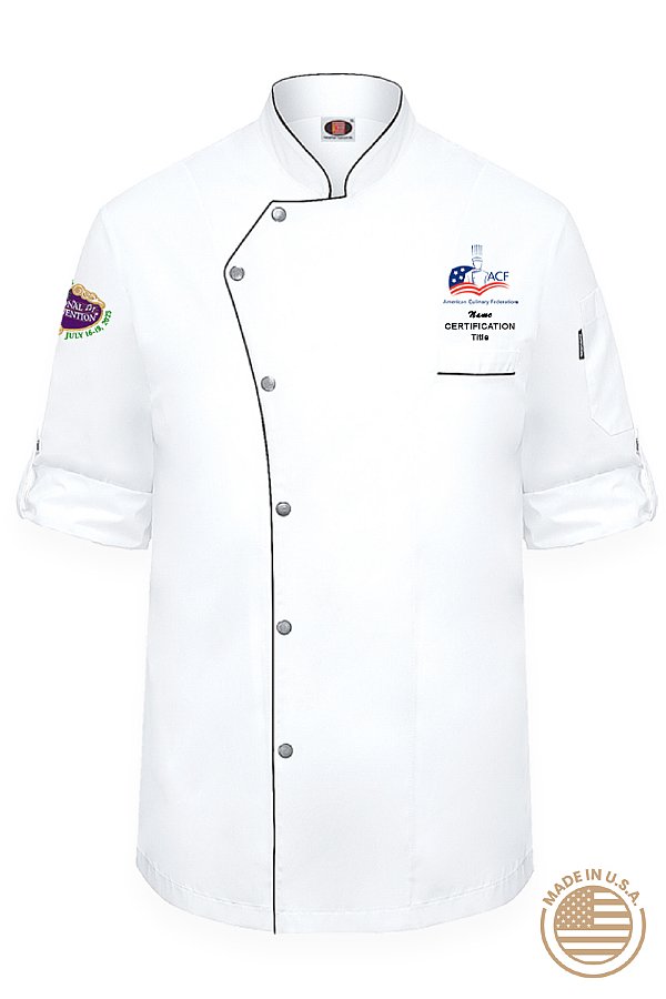 2023 ACF National Convention New Orleans - Gino Chef Coat