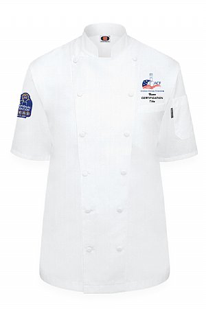 2025 ACF National Convention Las Vegas - Prince Short Sleeve Chef Coat - White