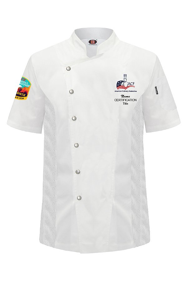 2024 ACF National Convention Phoenix - Cyril Chef Coat - White