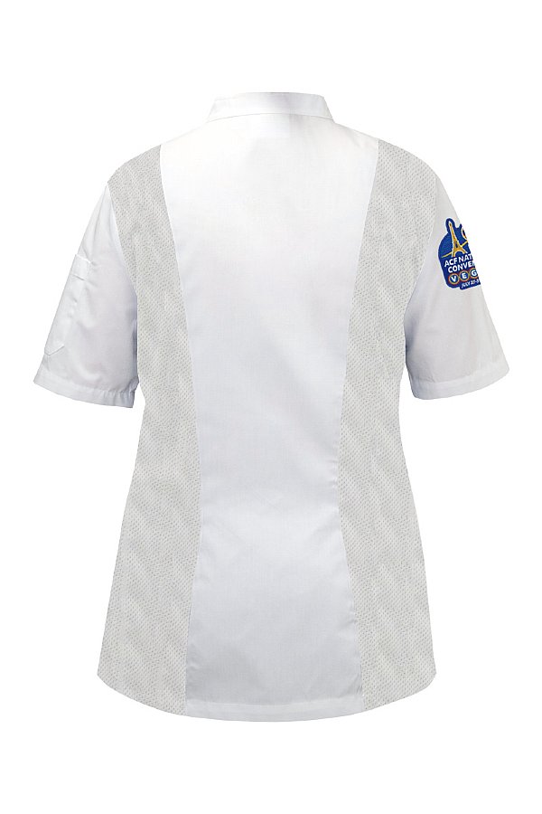 2025 ACF National Convention Las Vegas - Ladies' Cecil Chef Coat - White