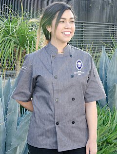 Epicurean - Ladies Short Sleeve Chef Coat