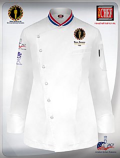 "AAC" Female Chef Coat