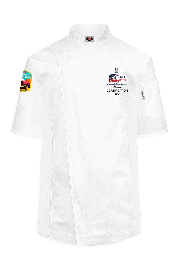 2024 ACF National Convention Phoenix - Colton Short Sleeve Chef Coat