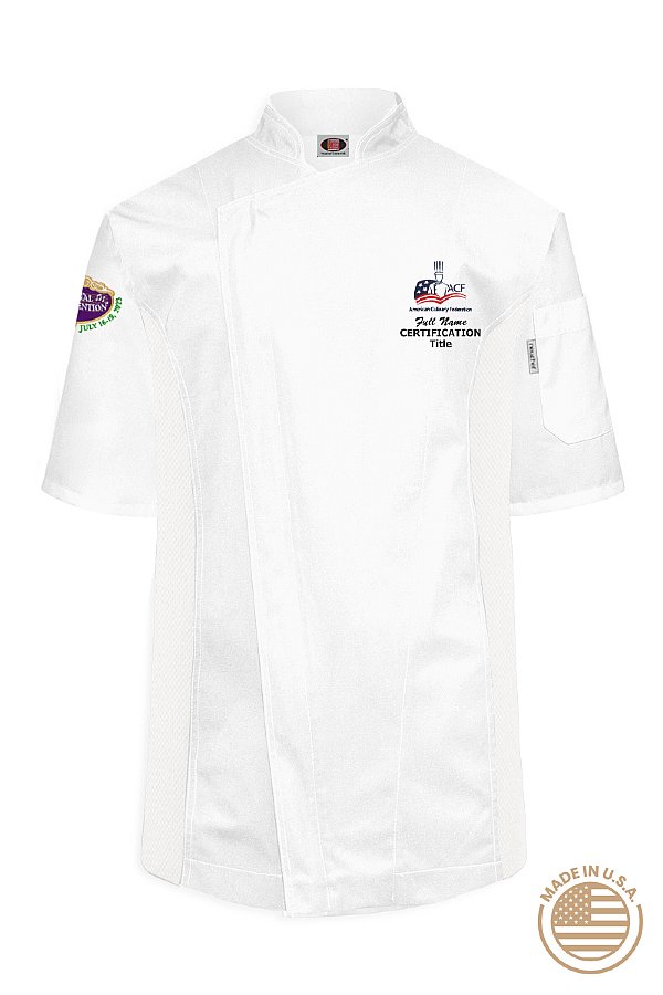 2023 ACF National Convention New Orleans - Colton Short Sleeve Chef Coat
