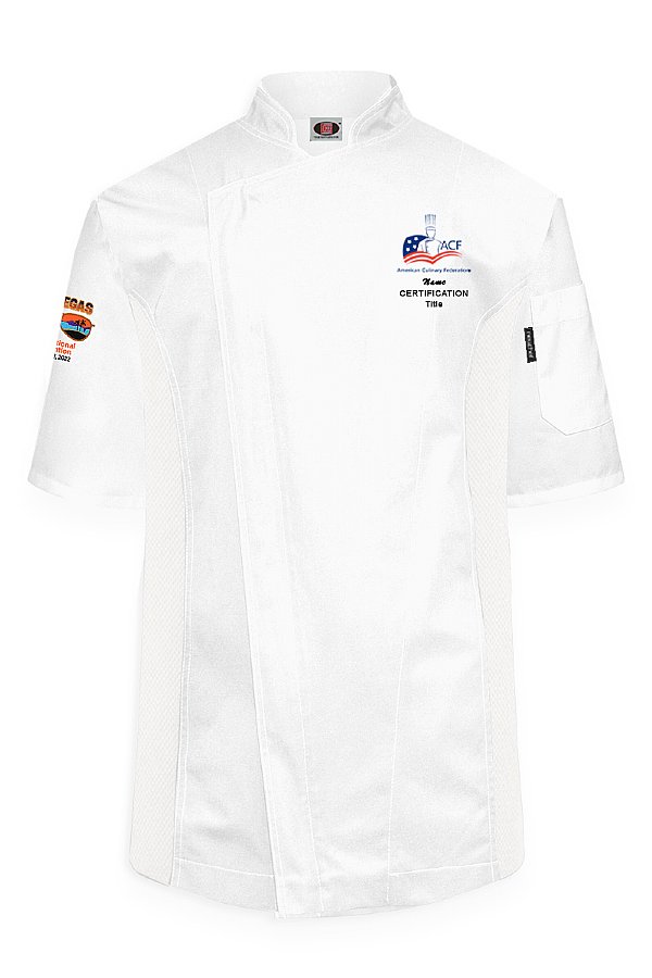 ACF 2022 Las Vegas - Colton Men's Short Sleeve Chef Coat
