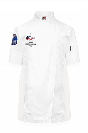 2025 ACF National Convention Las Vegas - Colette Short Sleeve Women's Chef Coat