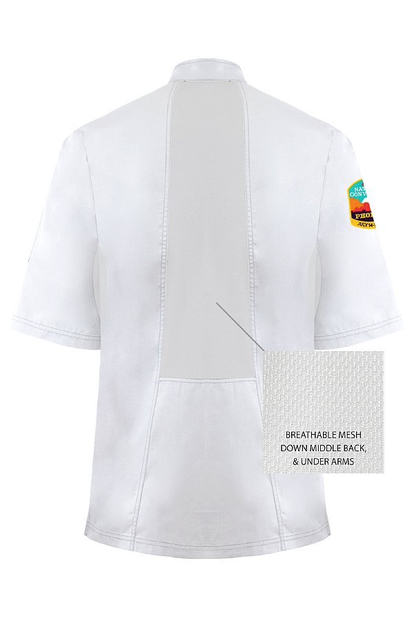 2024 ACF National Convention Phoenix - Revey Chef Coat - White