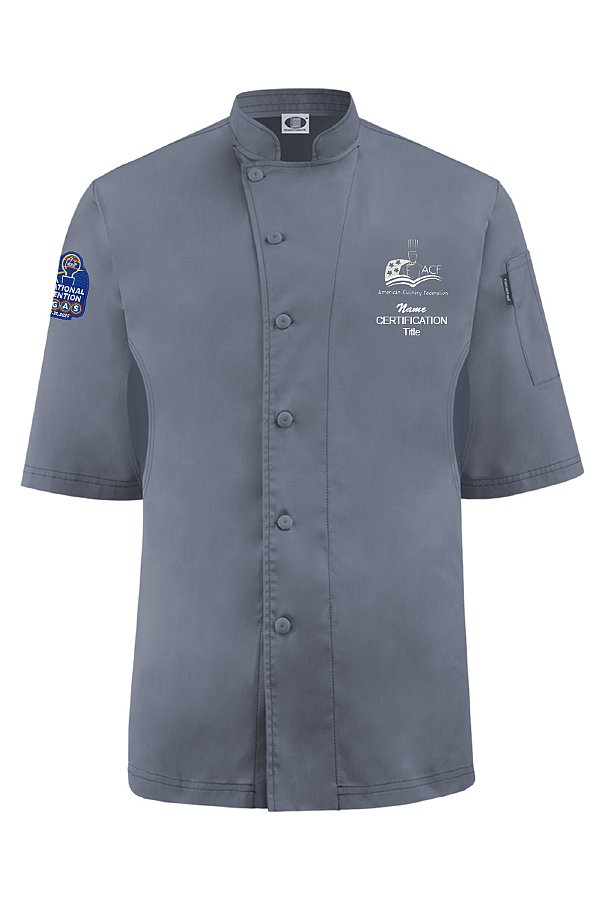 2025 ACF National Convention Las Vegas - Revey Chef Coat - Charcoal